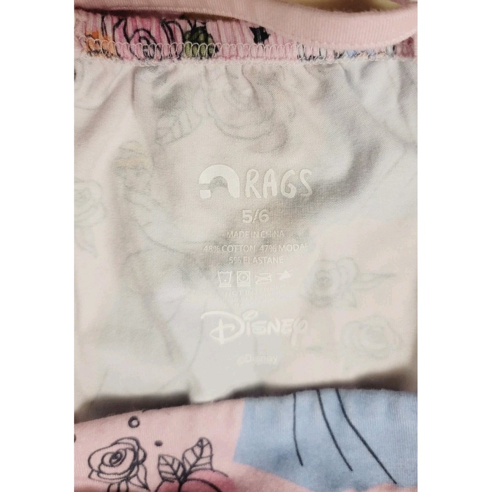 Rags To Riches Disney Jumpsuit 5/6 Princess Cinderella Mickey Minnie Daisy Lot 2 - Picture 5 of 9